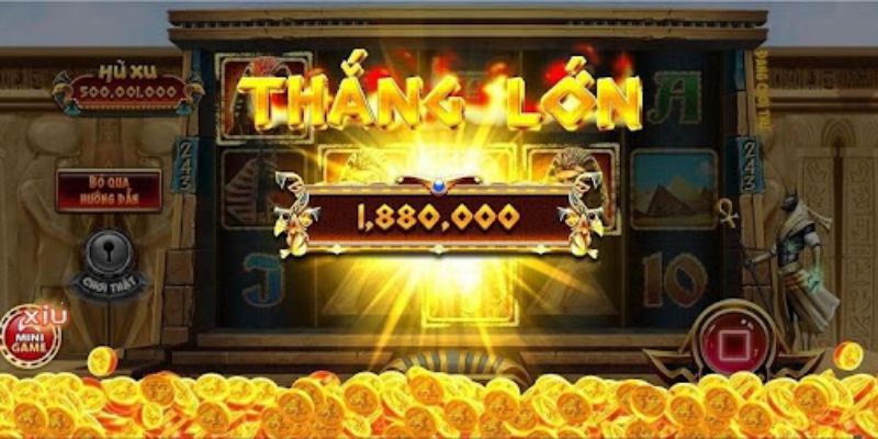Chiến thắng và rinh về phần thưởng lớn trong trò chơi nổ hũ xèng